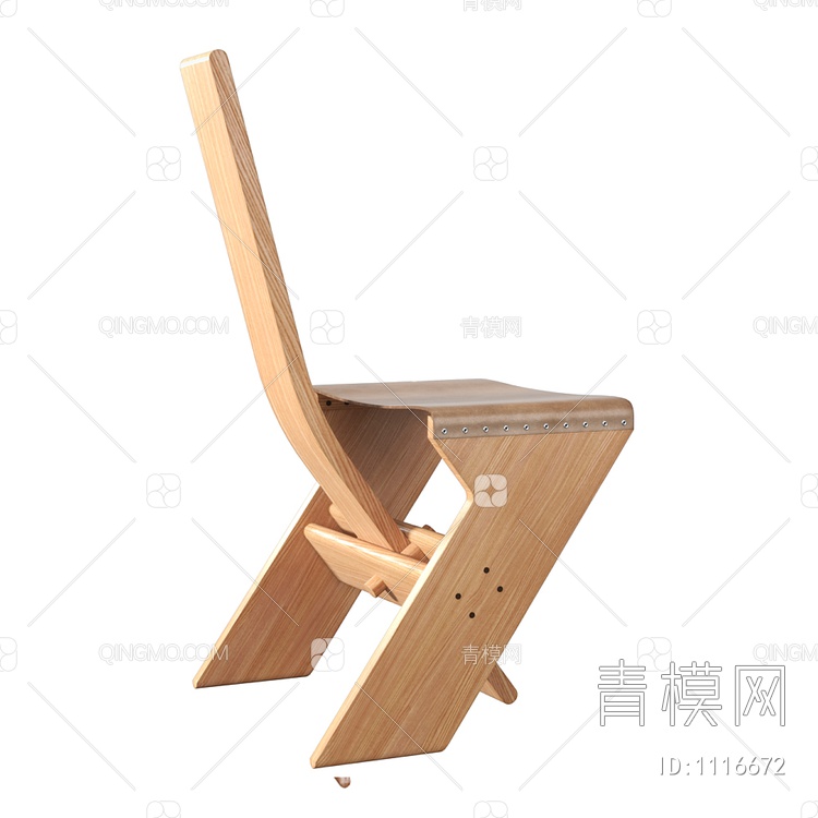 单椅3D模型下载【ID:1116672】