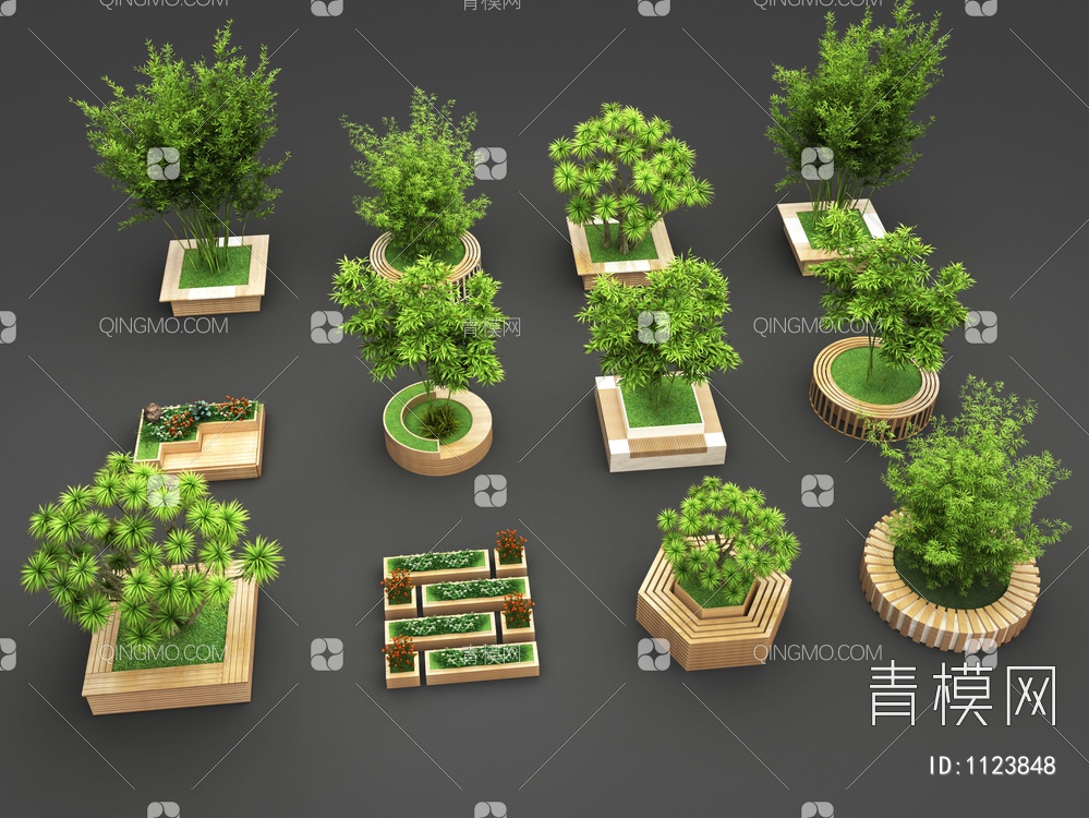 树池3D模型下载【ID:1123848】