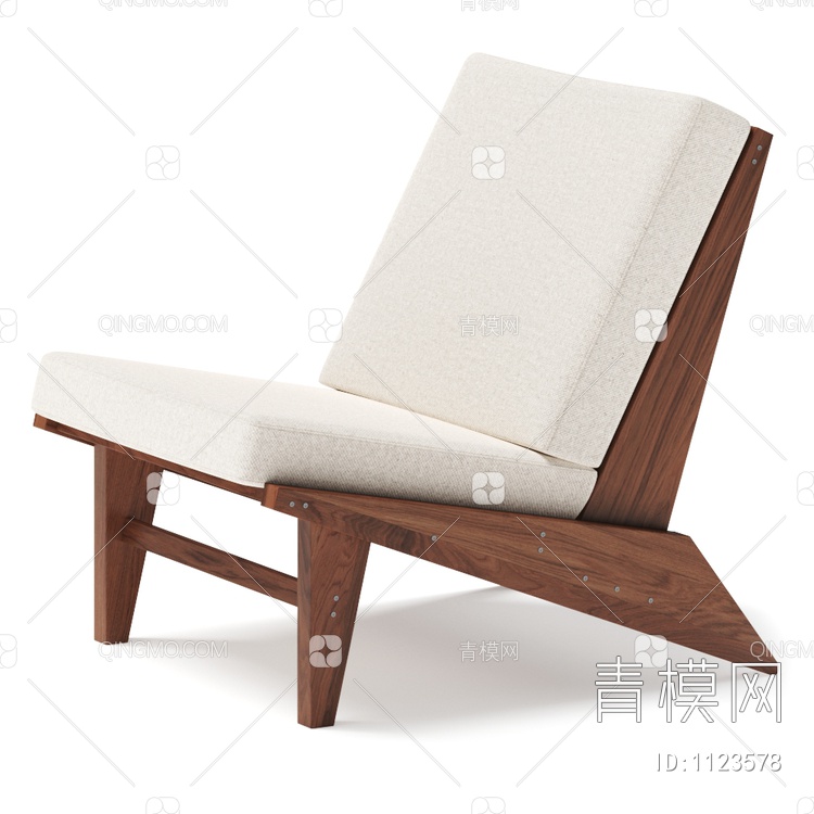 单椅3D模型下载【ID:1123578】
