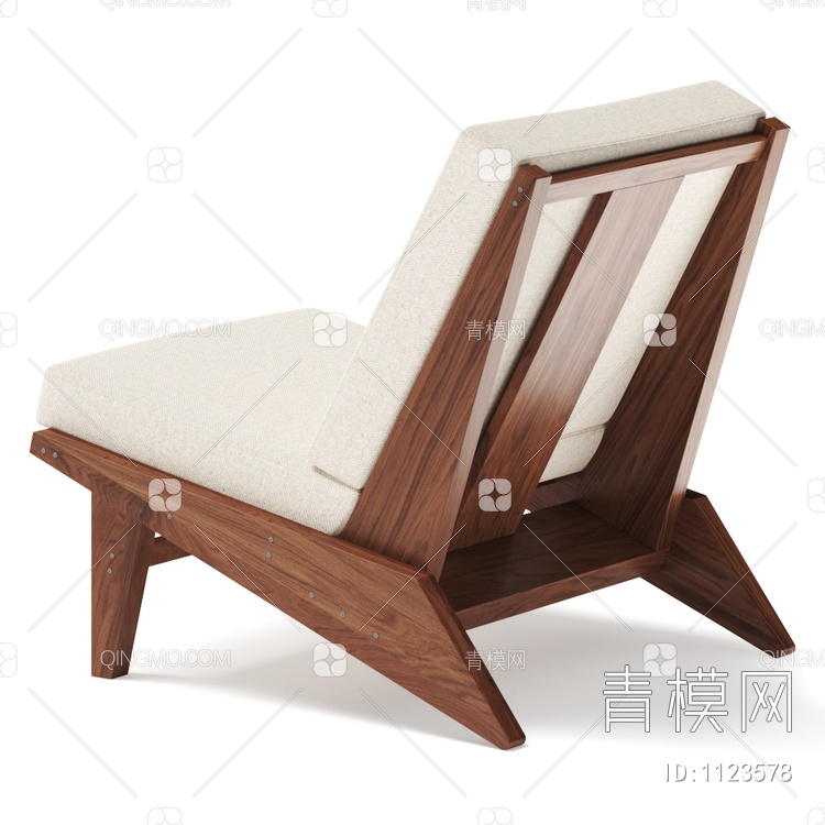 单椅3D模型下载【ID:1123578】