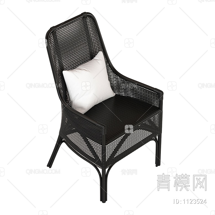 休闲单椅3D模型下载【ID:1123524】