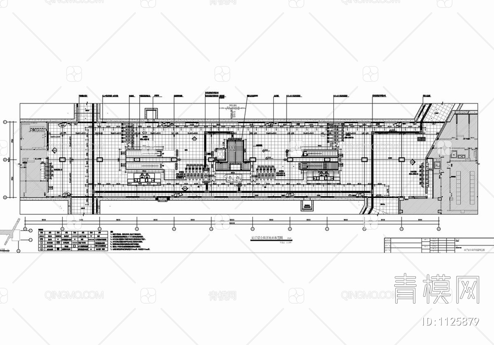 某地铁站CAD施工详图【ID:1125879】