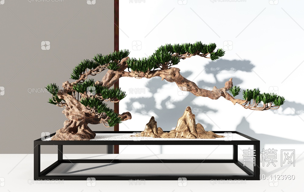 松树3D模型下载【ID:1123980】