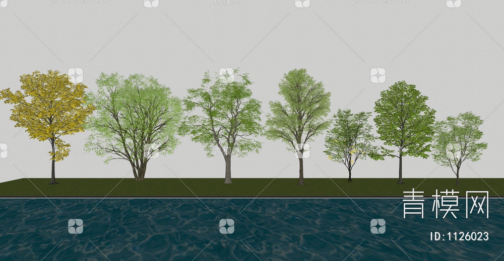 景观树SU模型下载【ID:1126023】