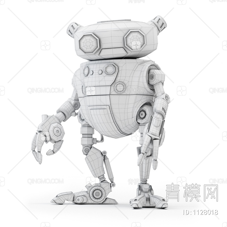 机器人3D模型下载【ID:1128018】