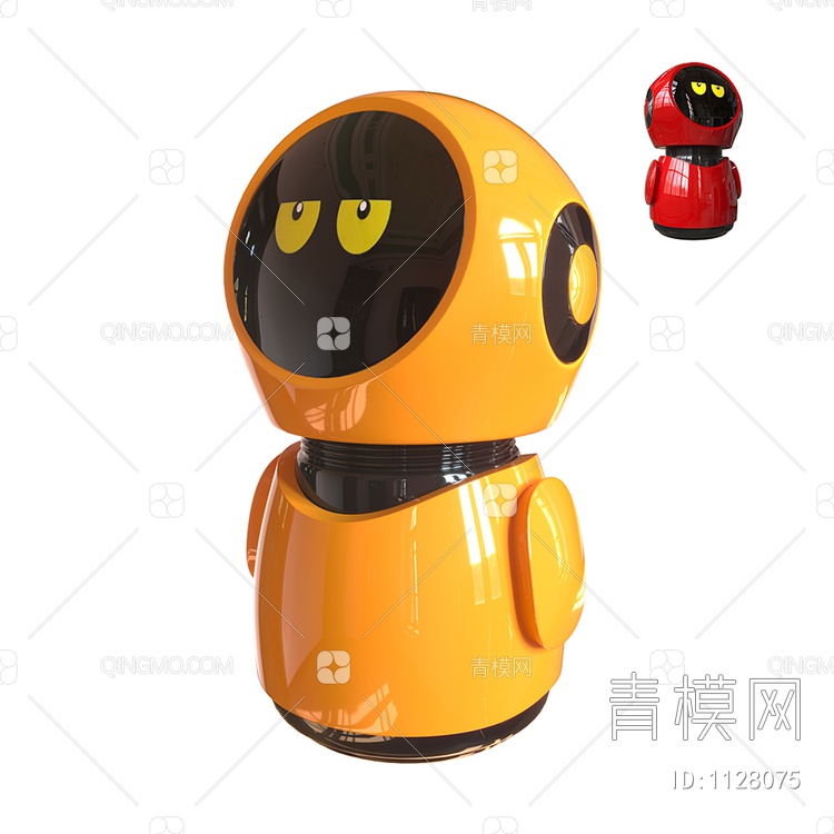 机器人3D模型下载【ID:1128075】