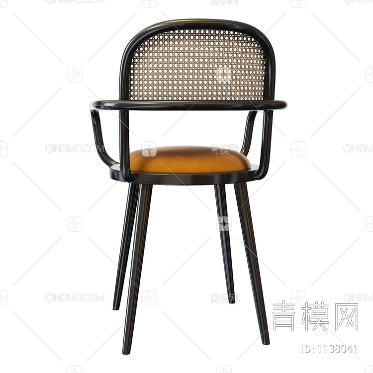 单椅3D模型下载【ID:1138041】