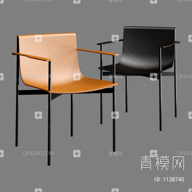 Ombra桌椅3D模型下载【ID:1138740】