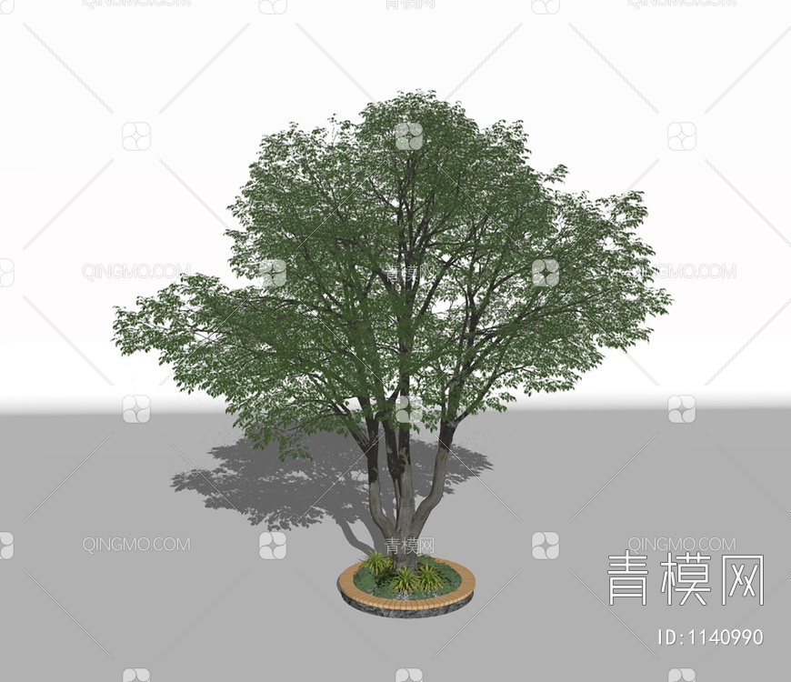 树木SU模型下载【ID:1140990】