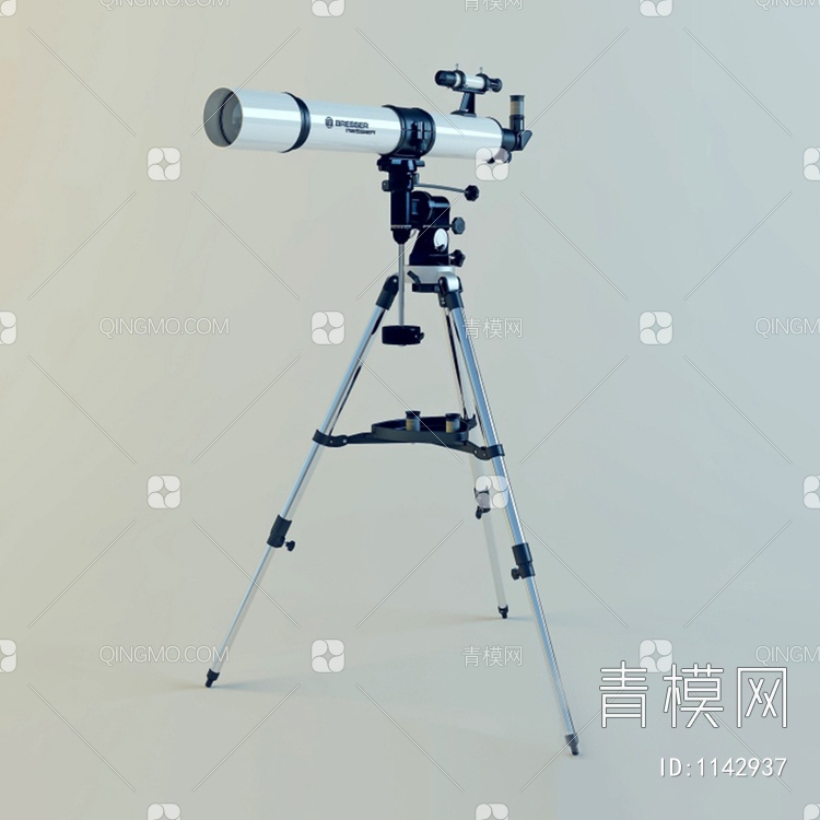 望远镜3D模型下载【ID:1142937】