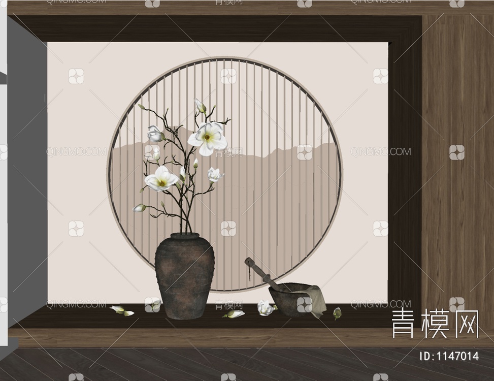 花瓶SU模型下载【ID:1147014】