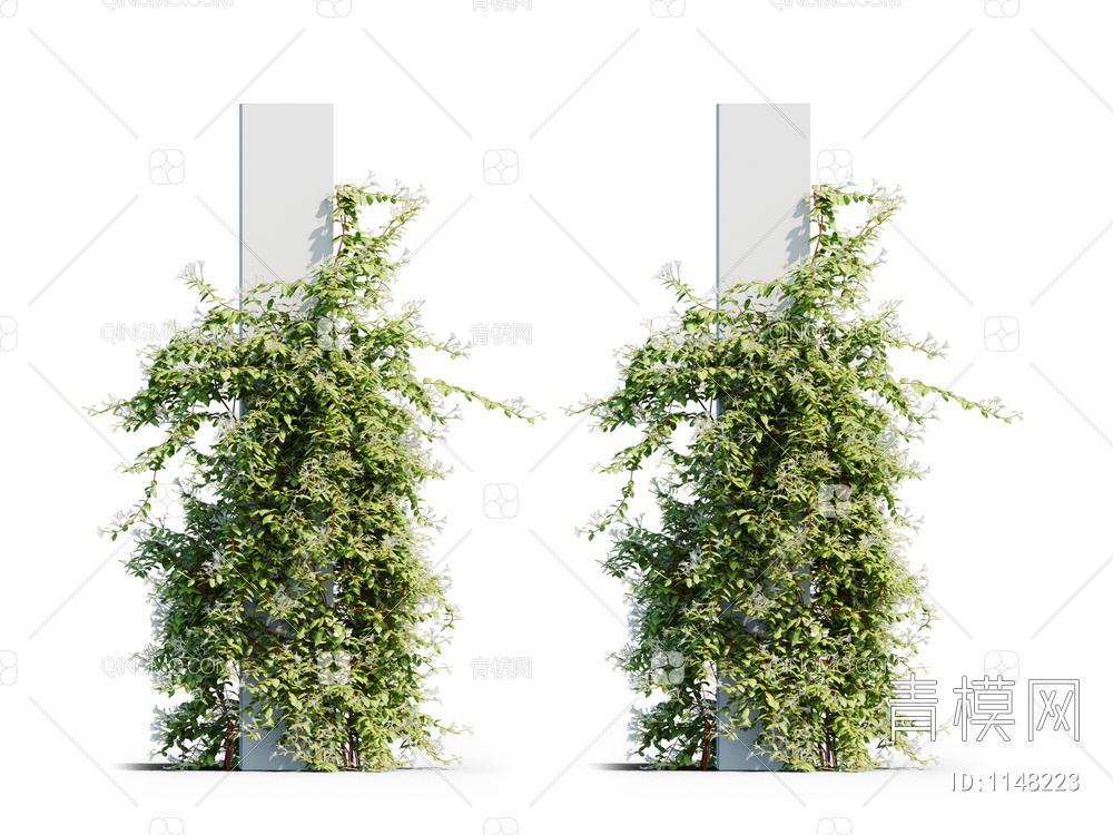 金银花 爬藤植物3D模型下载【ID:1148223】
