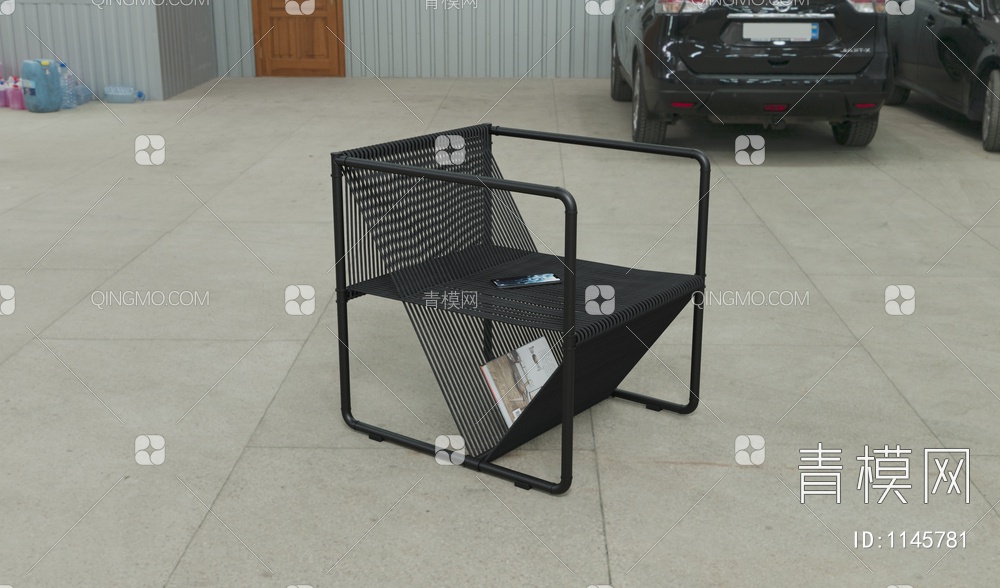 网红绳编椅3D模型下载【ID:1145781】