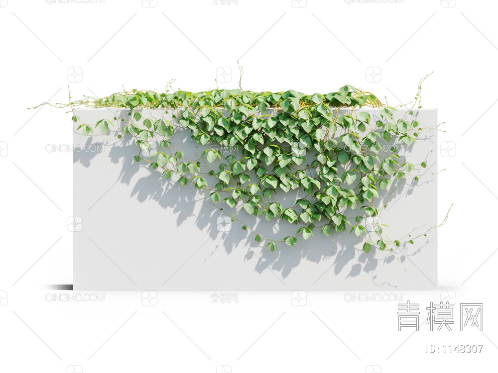 爬藤植物3D模型下载【ID:1148307】