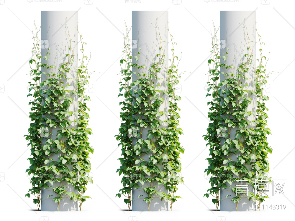 爬藤植物3D模型下载【ID:1148319】