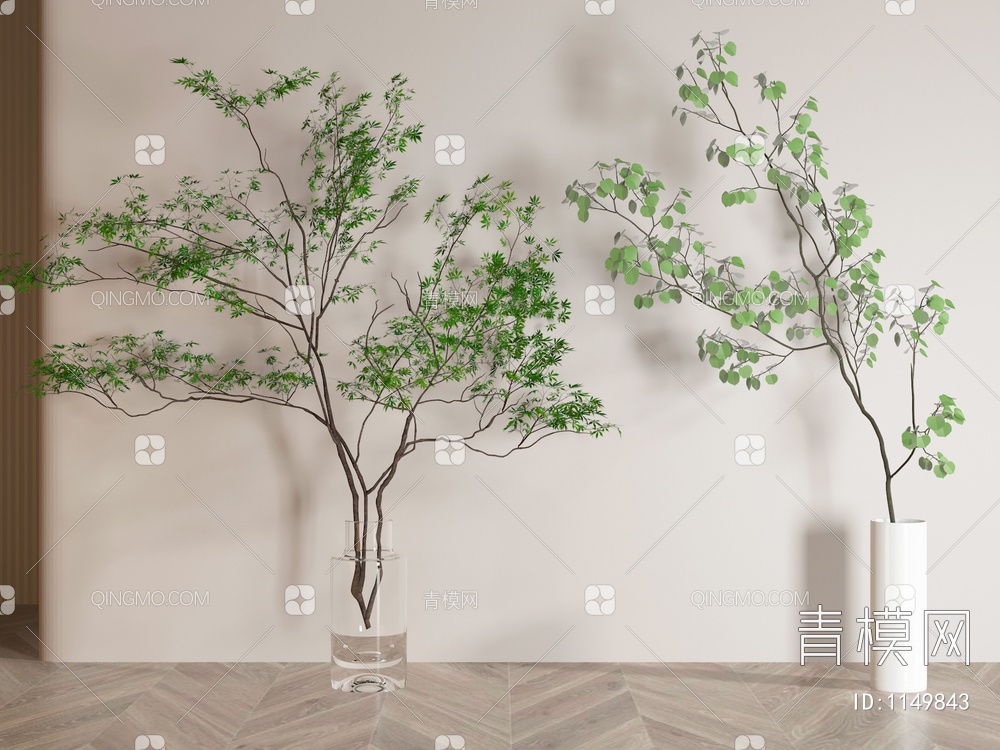 水生植物3D模型下载【ID:1149843】