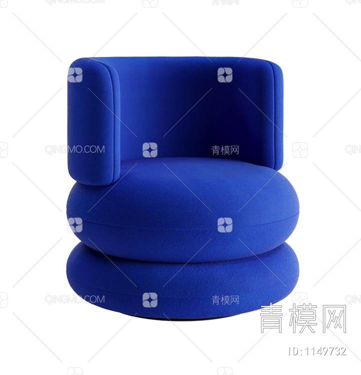 单人沙发3D模型下载【ID:1149732】