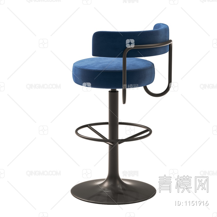吧椅3D模型下载【ID:1151916】