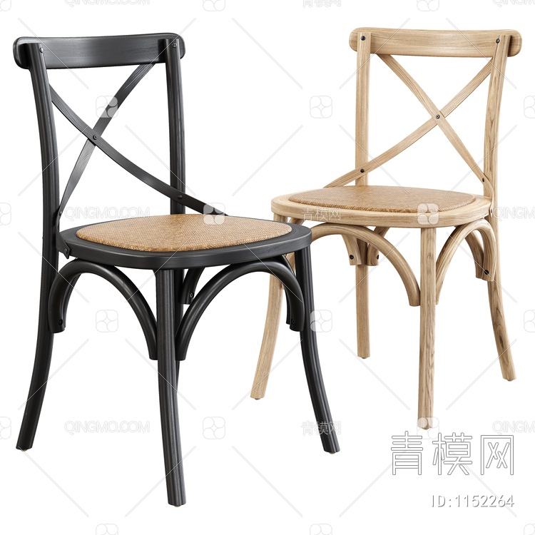 单椅3D模型下载【ID:1152264】