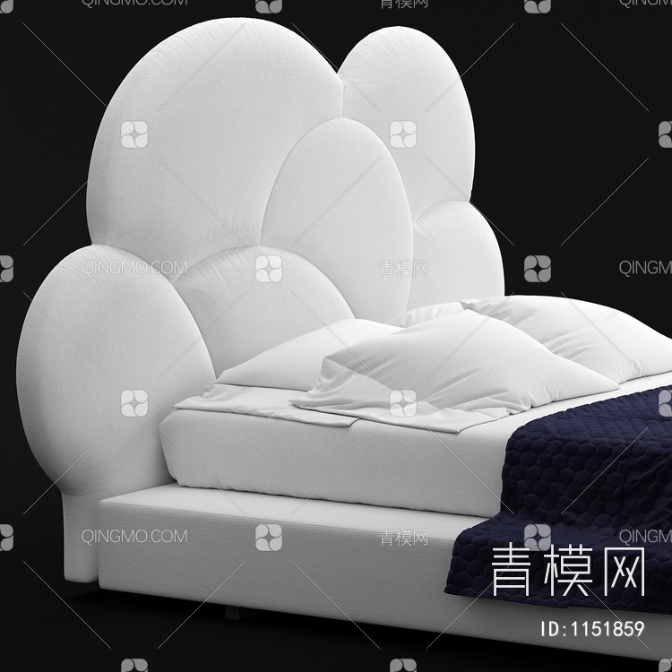 儿童床3D模型下载【ID:1151859】
