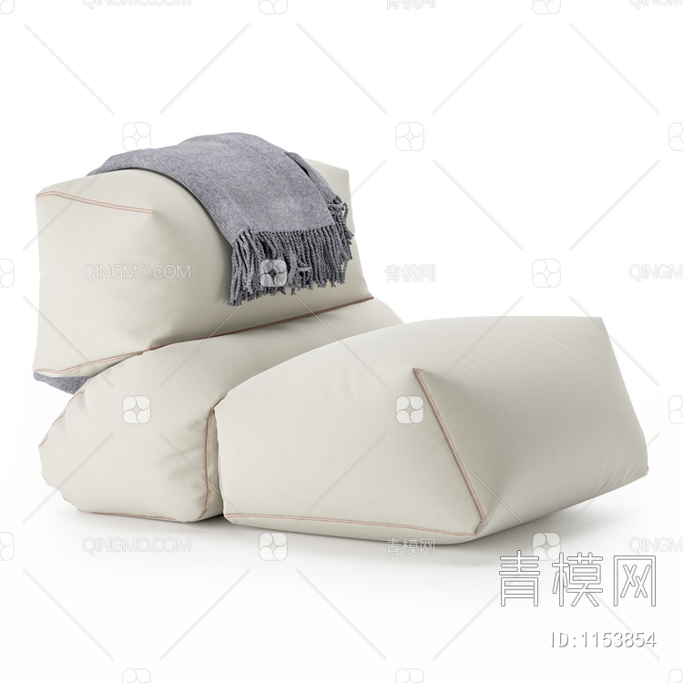 懒人沙发3D模型下载【ID:1153854】