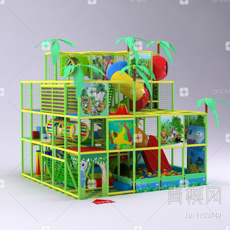 儿童娱乐设施3D模型下载【ID:1153749】