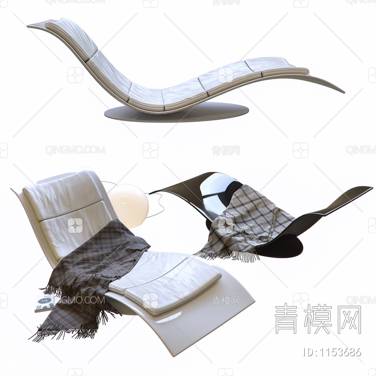 摇椅3D模型下载【ID:1153686】