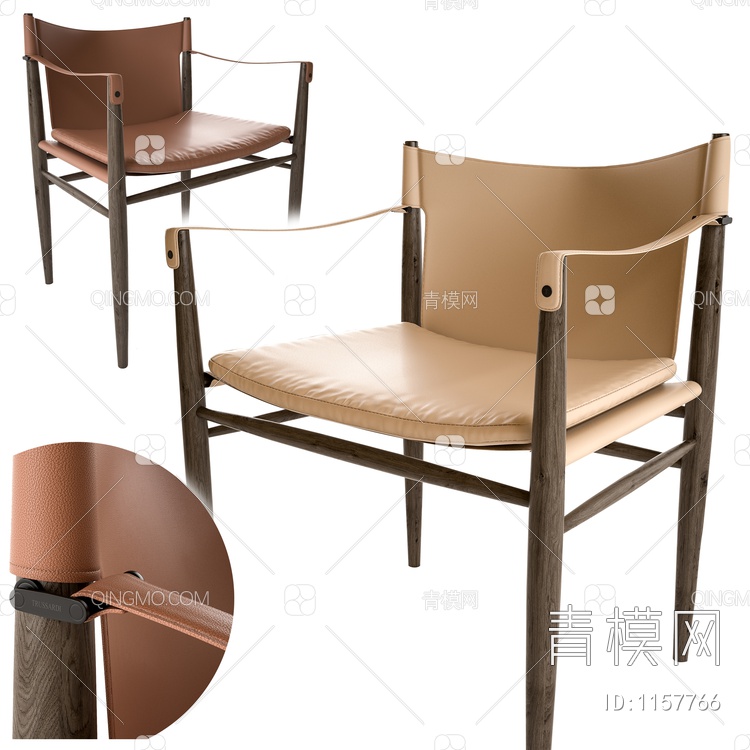 单椅3D模型下载【ID:1157766】