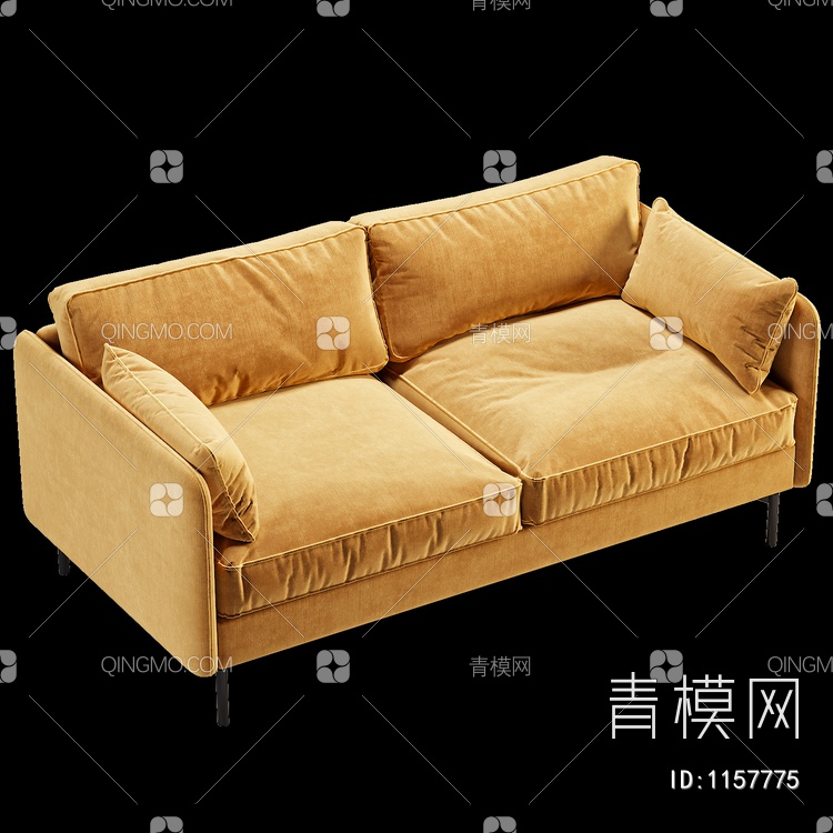 沙发3D模型下载【ID:1157775】