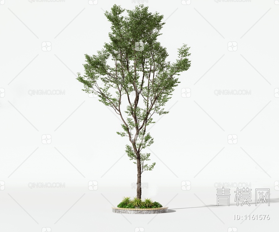 树木 乔木3D模型下载【ID:1161576】