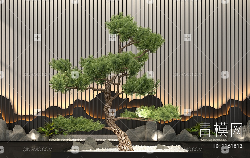 景观松树3D模型下载【ID:1161813】