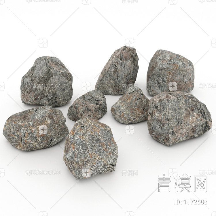 石头3D模型下载【ID:1172508】