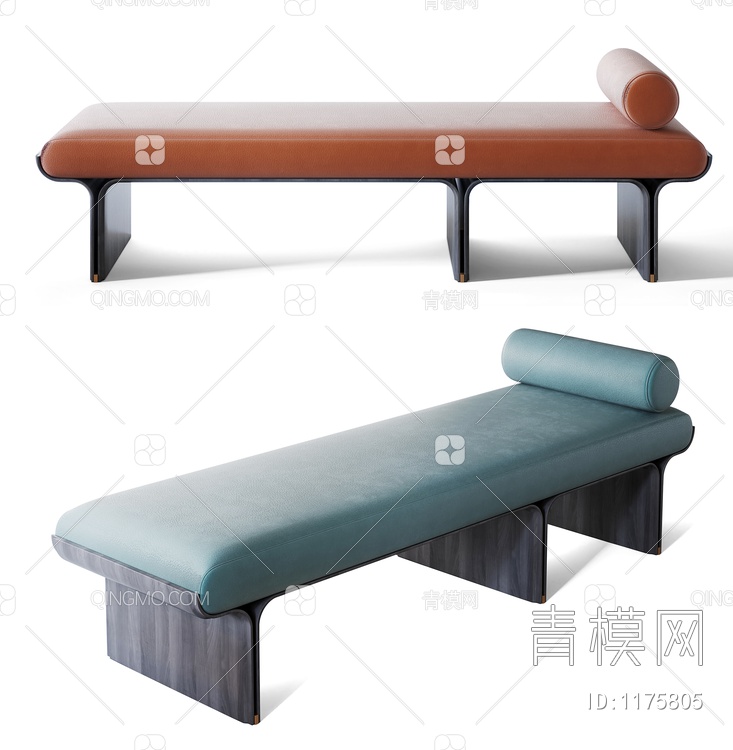沙发凳3D模型下载【ID:1175805】