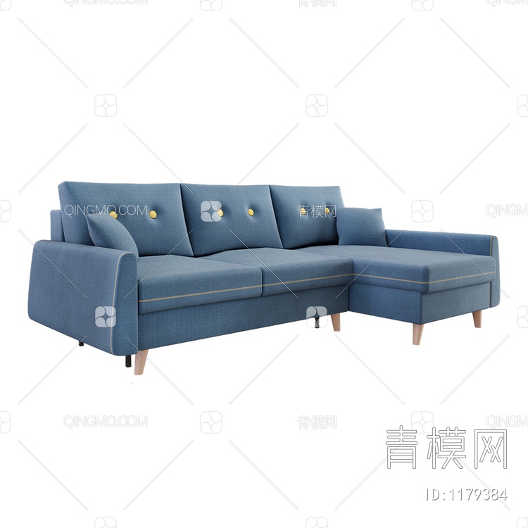 沙发3D模型下载【ID:1179384】