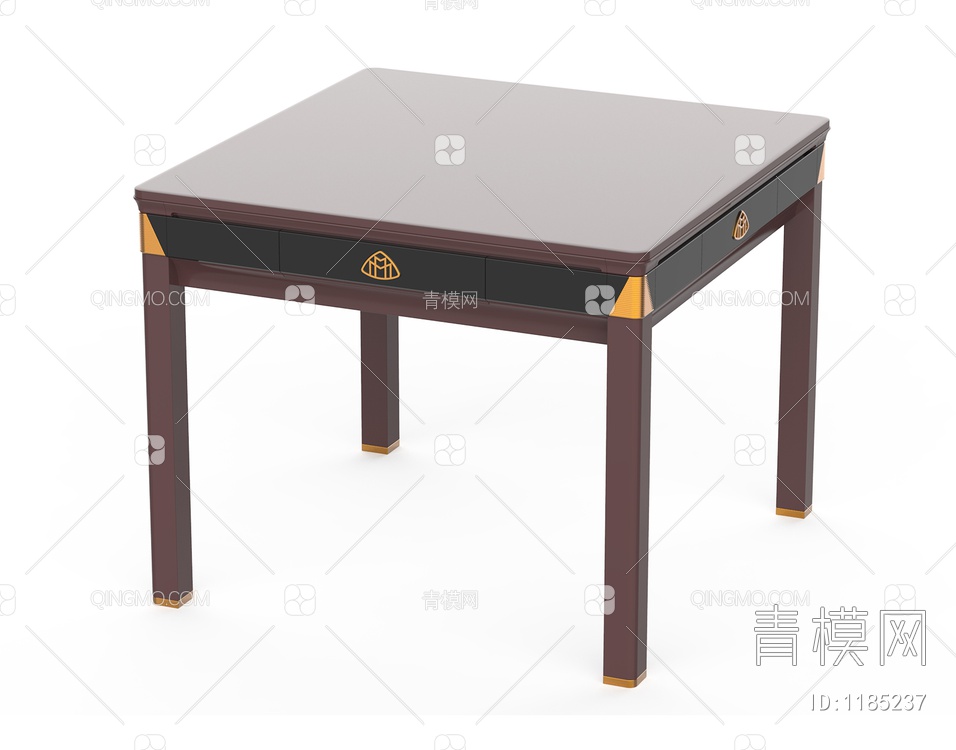 麻将机餐桌3D模型下载【ID:1185237】