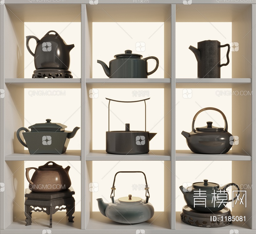 茶壶3D模型下载【ID:1185081】