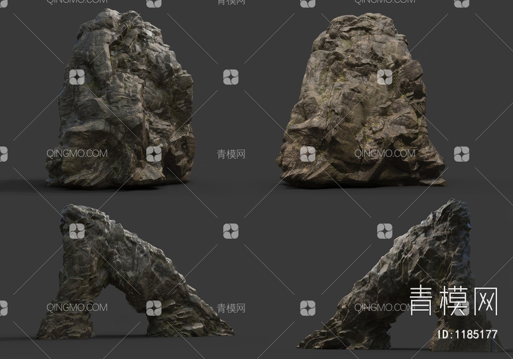 石头3D模型下载【ID:1185177】
