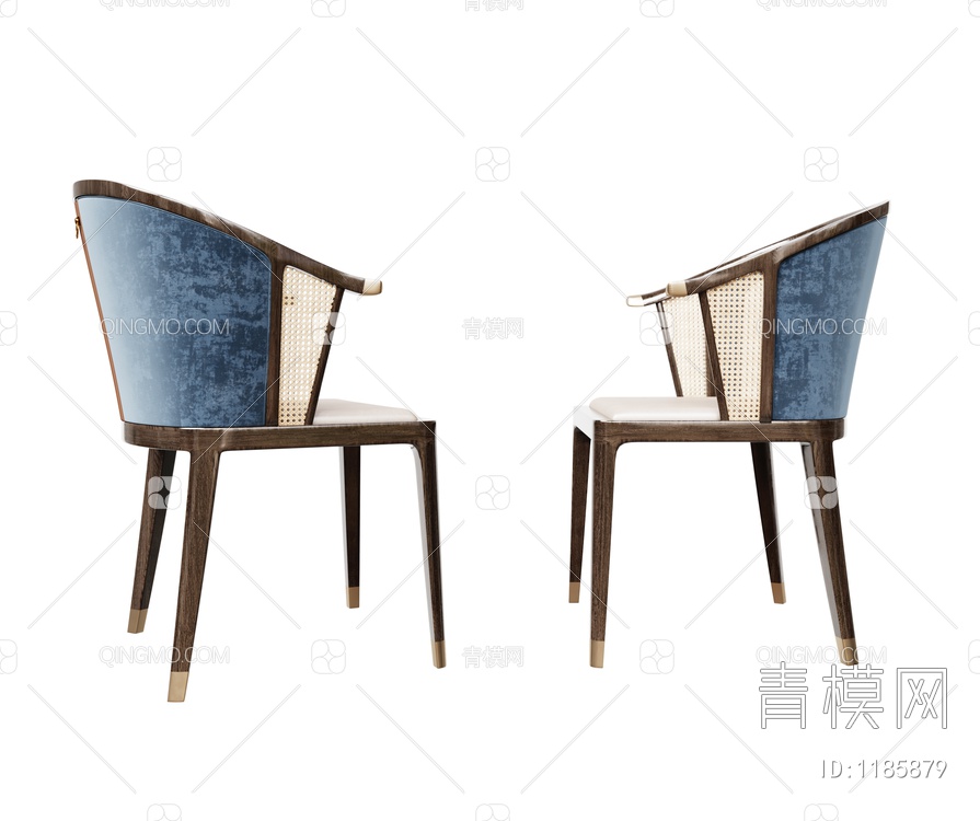 餐椅3D模型下载【ID:1185879】
