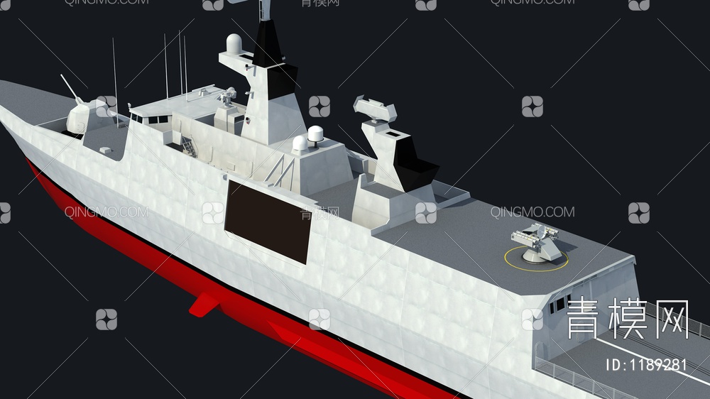 护卫舰3D模型下载【ID:1189281】
