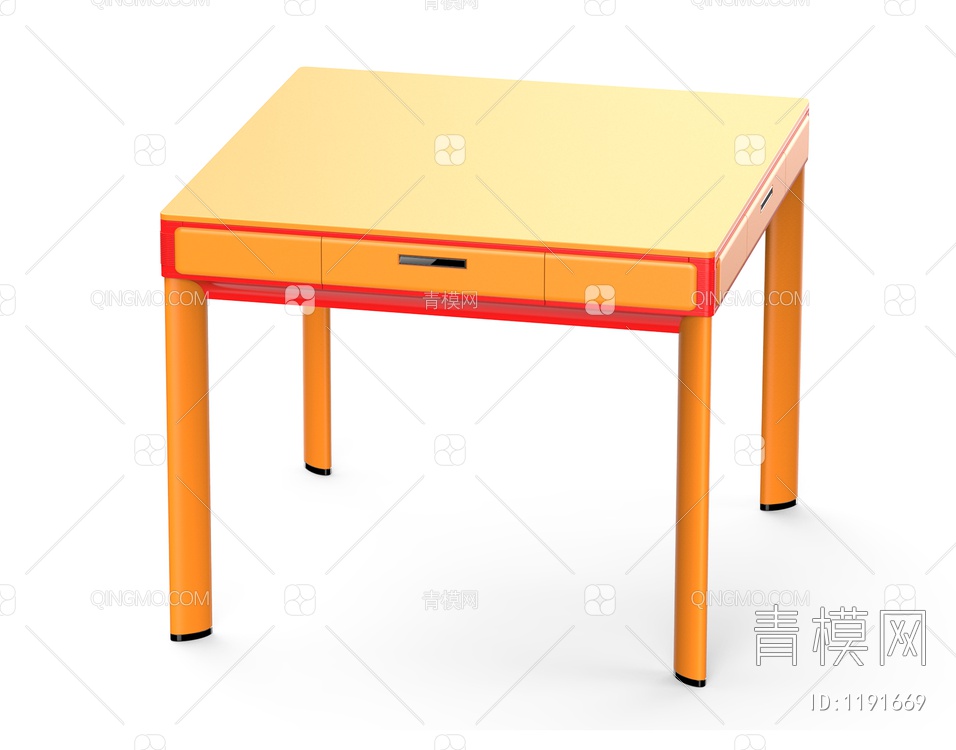 娱乐器材 麻将机餐桌3D模型下载【ID:1191669】