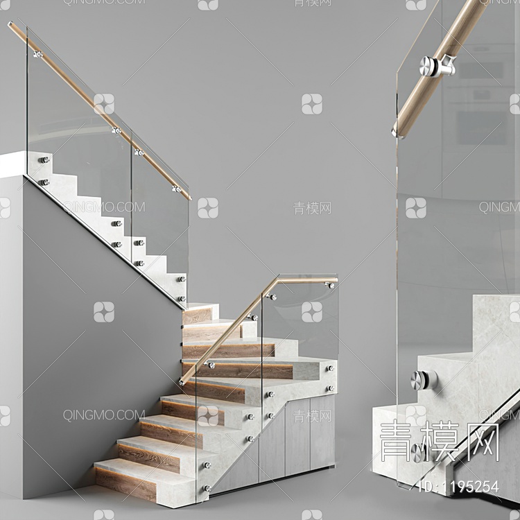 楼梯3D模型下载【ID:1195254】