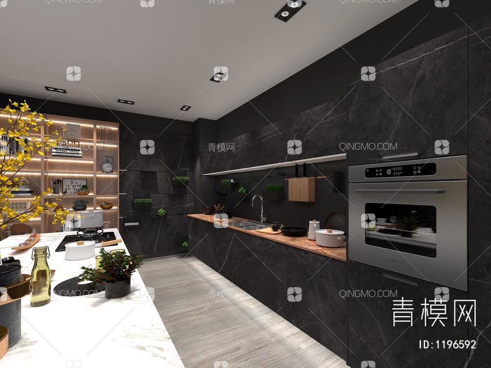 厨房3D模型下载【ID:1196592】