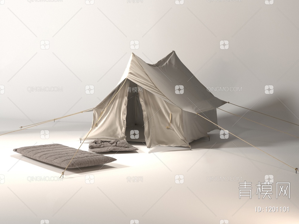 露营帐篷3D模型下载【ID:1201101】