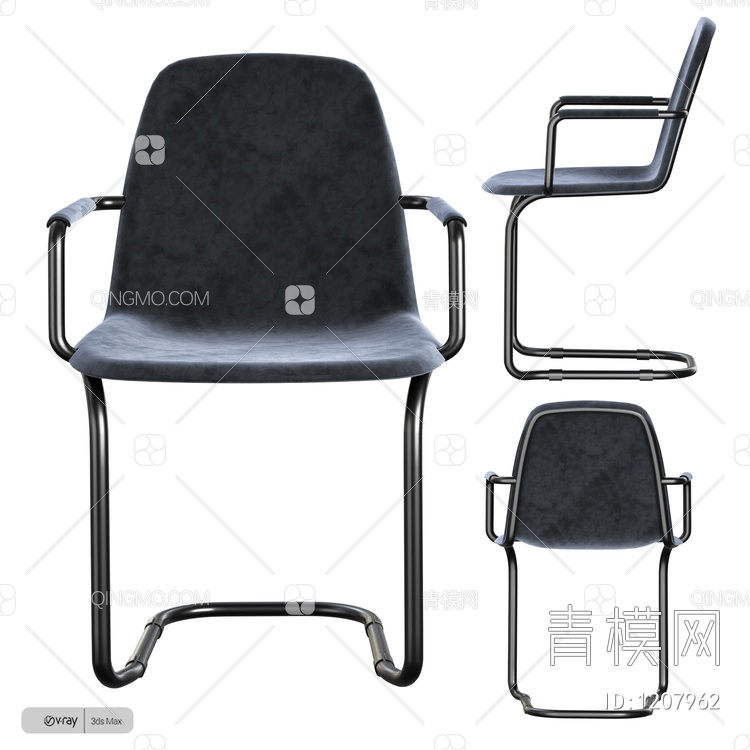 ZUIVER座椅3D模型下载【ID:1207962】