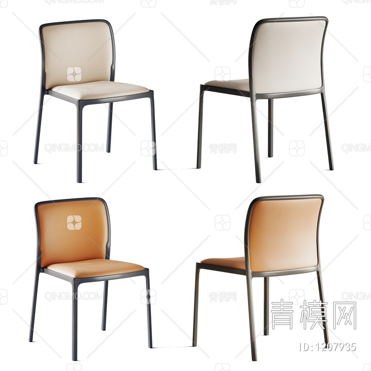单椅3D模型下载【ID:1207935】