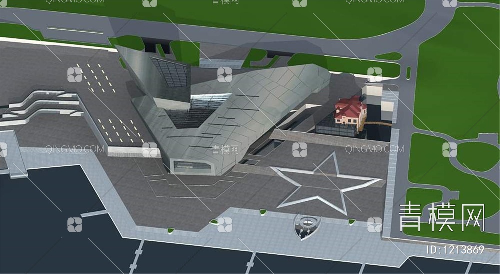 海军博物馆3D模型下载【ID:1213869】