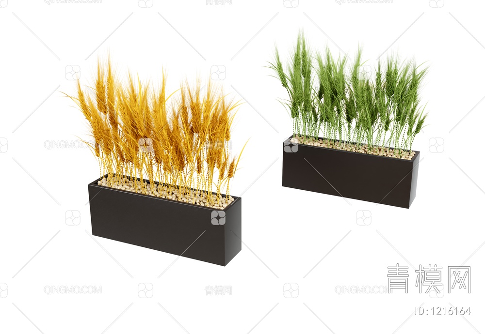 小麦饰品3D模型下载【ID:1216164】