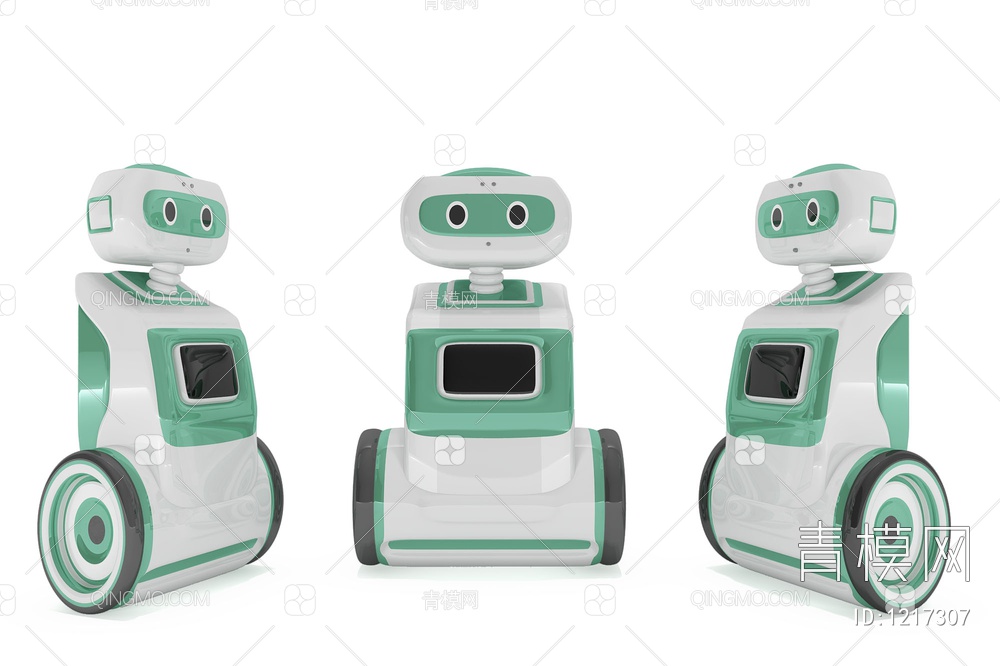 智能机器人3D模型下载【ID:1217307】
