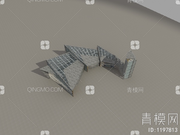 动物园 鹦鹉馆 博物馆3D模型下载【ID:1197813】