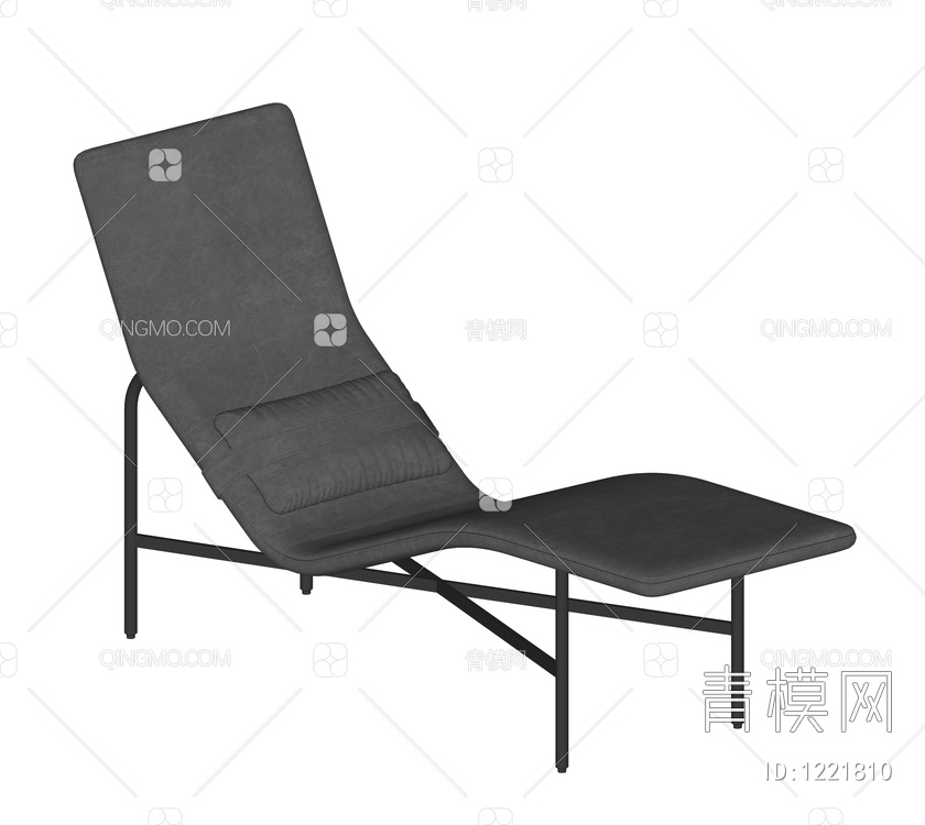 躺椅SU模型下载【ID:1221810】